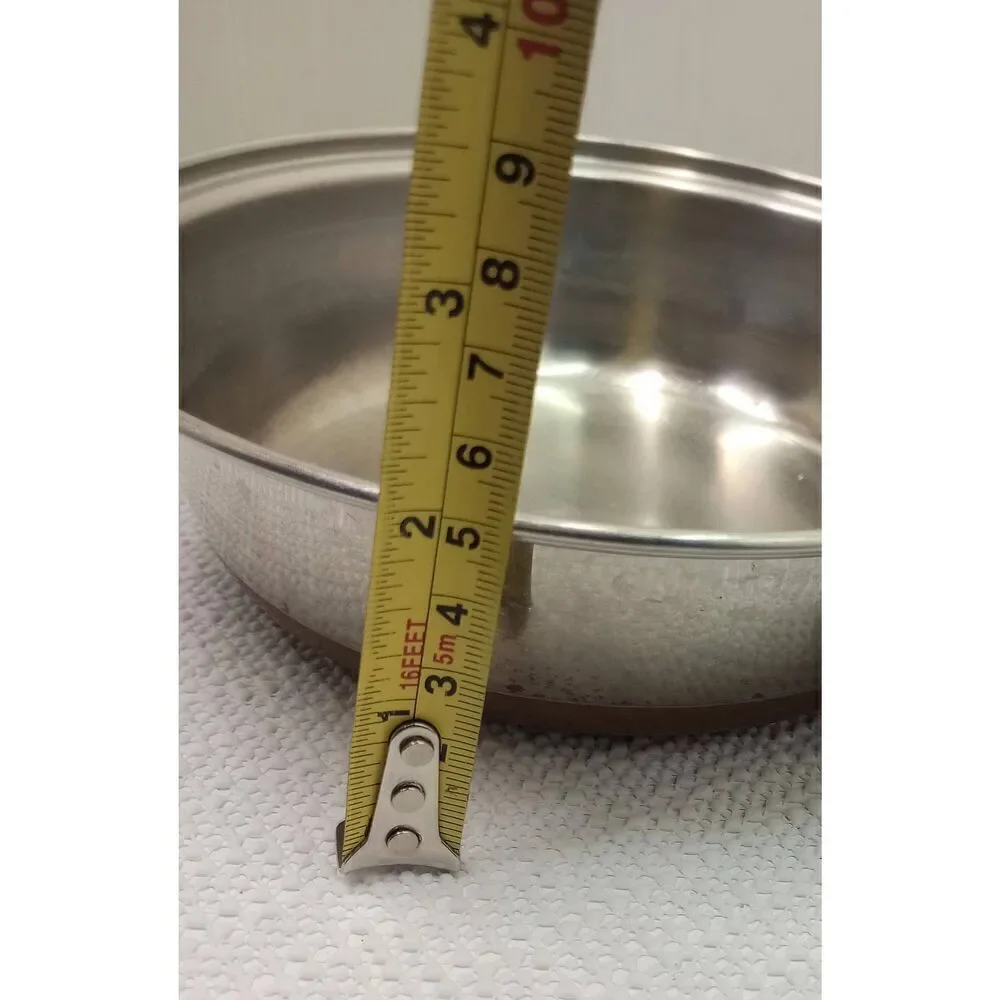 Vintage ekcoware aluminum and copper 6 in. frying pan
